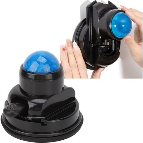 Massagerolle – 360° drehbarer, wandmontierter Massageball zur Massage von Schultern, Nacken und oberem Rücken mit Sockel. Zur Linderung von Muskelschmerzen, Stressabbau und Verbesserung des Wohlbefind (1/5)