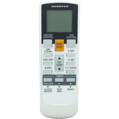 Télécommande de Rechange AR RY12 pour Climatiseur Fujitsu Compatible avec AR RY3, AR RY5, AR RY13, RY4, RY11, ASTA18LCC, ASTA24LFC, AR RAD1E, AR RAC1C, AR RAE1E, AR RAC2E (1/5)