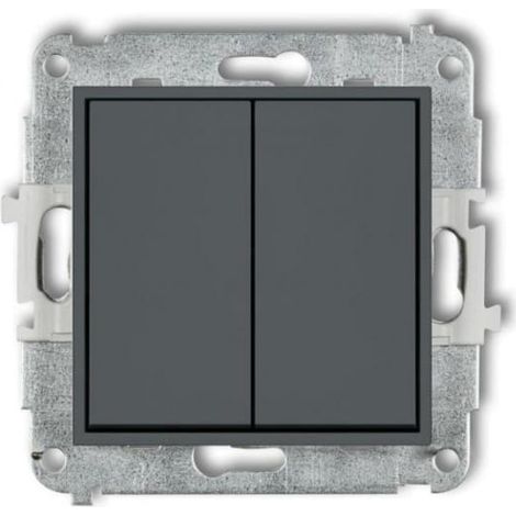 Conector mini tipo candelabro, grafito mate, 28MWP-2