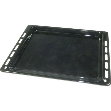 Plat lèche frites émaillé 44,5 x 37,5 x 3,3 cm – Compatible fours IKEA, Whirlpool, Indesit, Hotpoint Ariston – Pièce détachée four