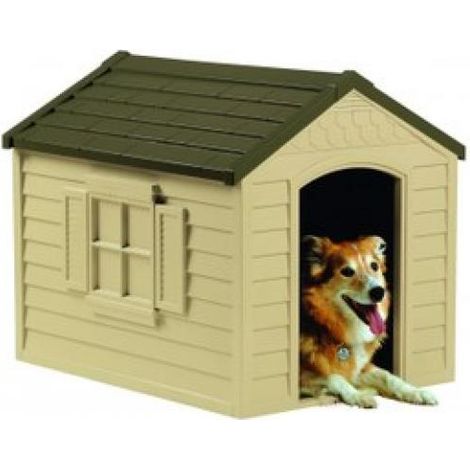 Caseta Perro Resina Jardin Dh250 Suncast