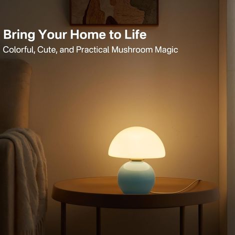 Lampe de table LED dimmable avec base en céramique (1/4)