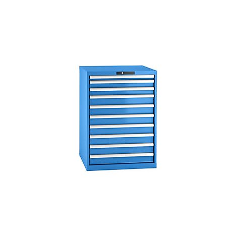 Cajonera  chapa de acero  H x A 1000 x 717 mm  10 cajones 