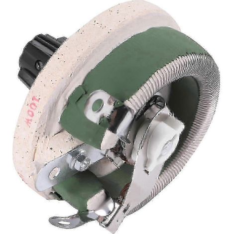 Résistance ajustable bobinée en céramique 100 W 100 ohms, potentiomètre rhéostat pour circuits électroniques