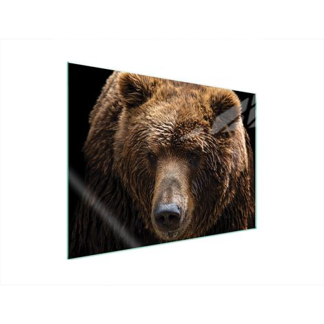 PLACA PROTECTORA DE VIDRIO PARA ESTUFA 70x52 OSITO DE PELUCHE (1/5)