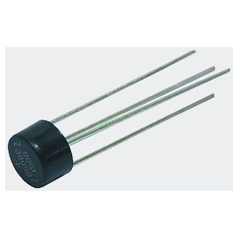 W02M Puente Rectificador 200Vdc 1,5Amp  4 Hilos
