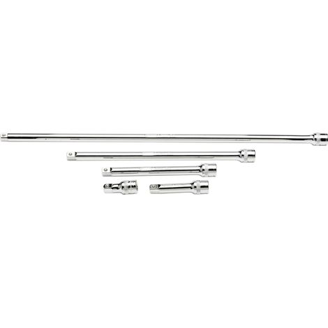 Draper 5-Piece 3/8-Inch Drive Extension Bar Set in Polished Chrome (1/5)