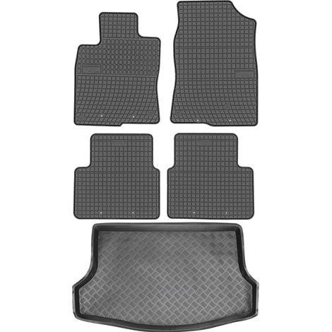Honda Civic X Schrägheck ab 2017 SET - Gummifußmatten + Kofferraummatte