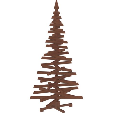 Holz Weihnachtsbaum KOTKA 180 cm Massives Kiefernholz vidaXL (1/5)