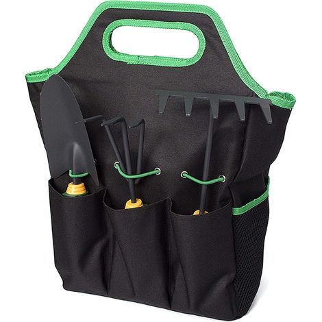 Bolsa de tela Oxford para jardinería: práctica y duradera bolsa para guardar herramientas de exterior.