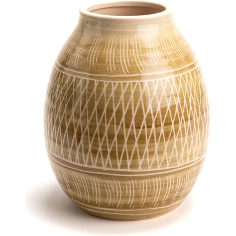 Amadeus - Vase Kimia taupe 20 cm (1/3)