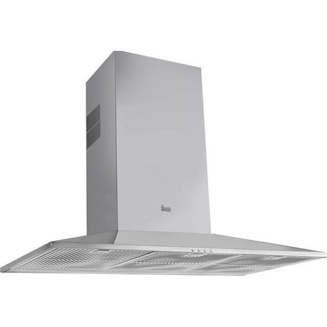 Teka DSS 985 - Campana Decorativa 90 cm, Motor de Doble Turbina EcoPower, Mandos Electrónicos, 3 Velocidades + Intensiva, Barra de Iluminación LED, Color Acero Inoxidable (1/3)