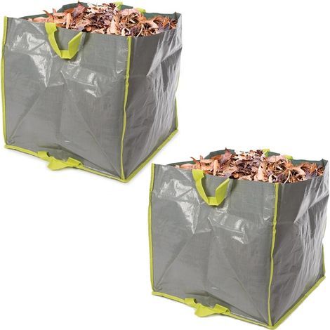 Set of 2 MULTIFUNCTIONAL GARDEN BAGS - POLYPROPYLENE - 100 L (1/2)