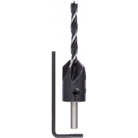 BOSCH 2609255218 Mèches hélicoïdales avec fraise à lamer (1/2)
