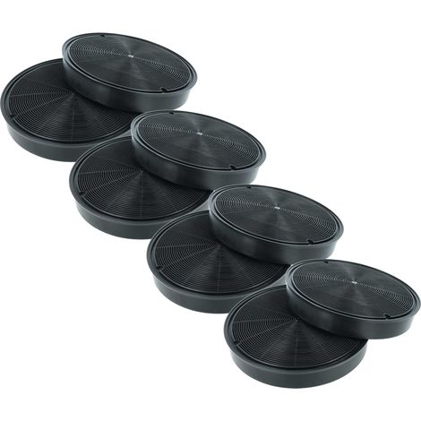 vhbw 8x Filtro a carboni attivi compatibile con Boretti PRO-900, PRO-1200, PRO-1000 cappe aspiranti