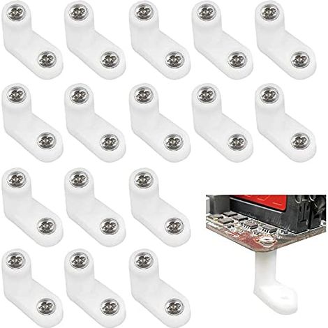 100 piedini per PCB a L con viti, per schede di gioco arcade, facili da installare.