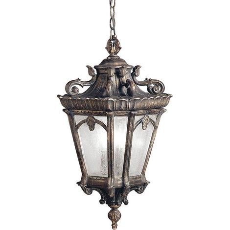 Elstead Tournai - Lanterne à chaîne de plafond extérieur à 4 ampoules Londonderry, E27 (1/5)