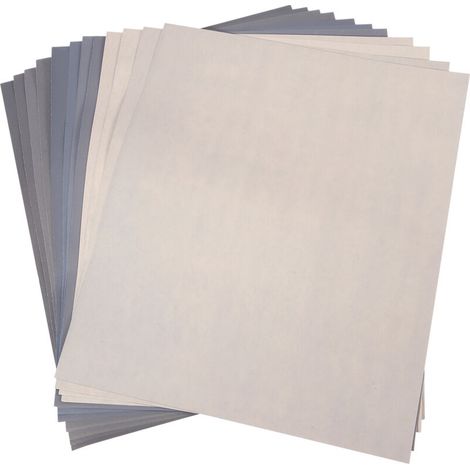 Papier Abrasif Grain 1500 2000 2500 3000 5000 7000 Pour Polissage Ponçage Humide Sec Haute Précision Paquet 12