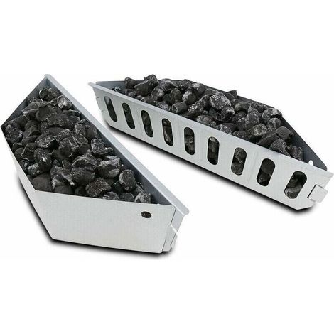 Charcoal Baskets for Weber 7403, One Touch, Master Touch and all other 47, 57, and 67 cm charcoal grills, Char-Basket for Direct and Indirect Heat, Pack of 2