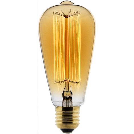 Ampoule filament décorative 25W E27 – Température de couleur 2700K – Lumière chaude pour ambiance vintage – Zenitech – Elexity