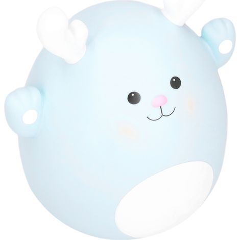 Tirelire Bleue Mignonne Forme Cartoon Décorative Écologique Jouet Cadeau Enfant (1/5)