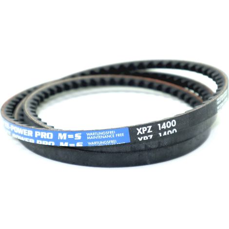 Courroie type trapézoïdale crantée XPZ1400
