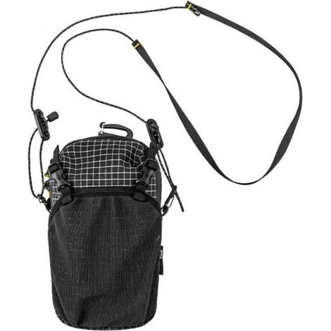 KOWOLL Porte-bouteille avec poche pour téléphone, sangle à réglage rapide, nylon imperméable, accessoire pour sac à dos de cyclisme, randonnée et camping (1/5)