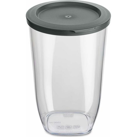 Frischhaltedose für lose Produkte CONNECT, Kunststoff, luftdicht, 1500 ml, KOZIOL (1/3)