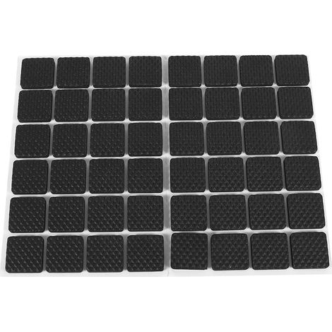Fafeicy Lot de 48 patins protection antidérapants auto-adhésifs noirs (1/5)