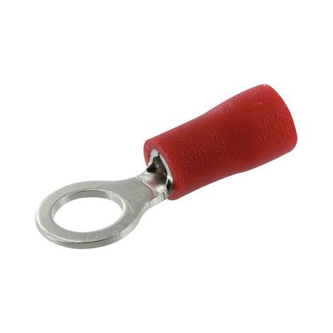 Cosse Pré Isolée à Plage Ronde  Rouge 5,3 10 (1/4)