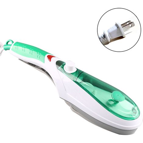 Défroisseur vapeur portable pour vêtements, avec deux brosses, chauffe rapide en 30 secondes, idéal pour la maison et les voyages. (1/5)