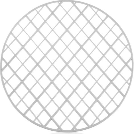 Runde Spülbeckenmatte, grau, Schutzunterlage für Spülbecken, 32,5 cm