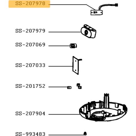 Ersatzteil - Steuerplatine (Referenznr. SS-207978) -  - MOULINEX
