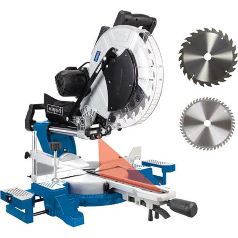 [NIE GEBRAUCHT] SCHEPPACH Kapp- und Gehrungssäge 305 mm 2000W - HM140L