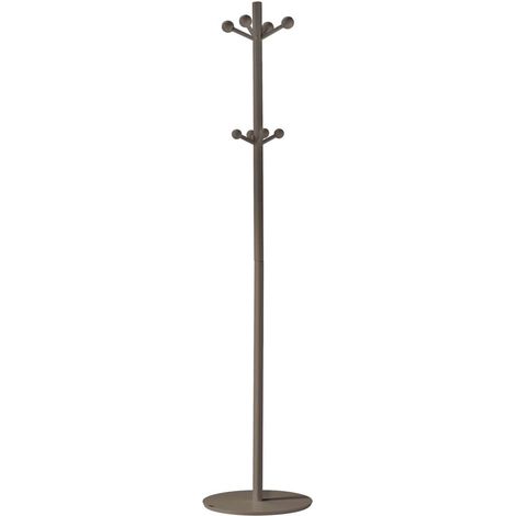 Perchero mod. 402 lacado en color moka, 180 cm(alto)37 cm(ancho)37 cm(largo) (1/2)