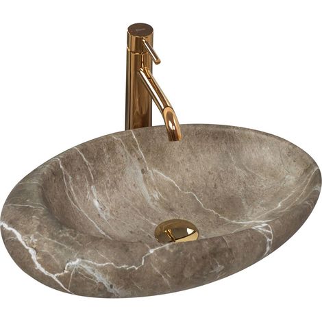 Countertop Basin REA Roxy B Stone Nature (1/5)