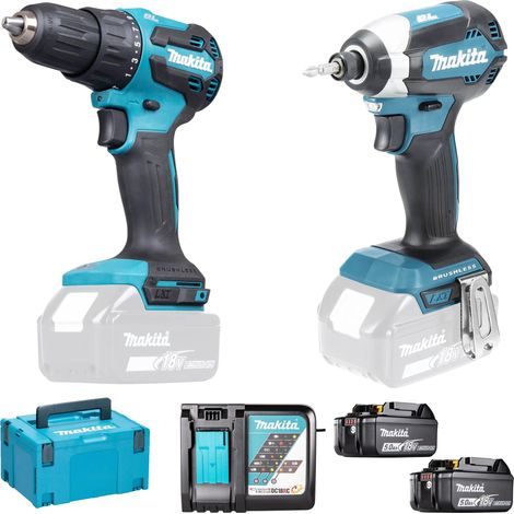 Kit combiné LXT Makita DLX2537TJ 18V 5Ah