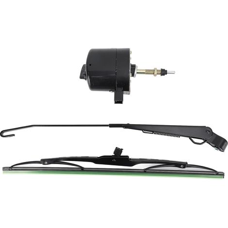 Kit De Moteur Essuie Glace Métal Abs Moteur D'essuie-Glace Universel Avec Arbre Long Pour Tracteur Atv Utv (1/5)