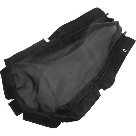 Housse de protection respirante en nylon pour ARRMA SENTON 3S V3 1/10, dissipateur thermique pour châssis de voiture RC noir (1/5)