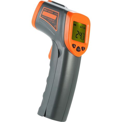 SMART SENSOR Tragbares digitales Infrarot-Thermometer -32 bis 380 °C, 12:1, berührungslos