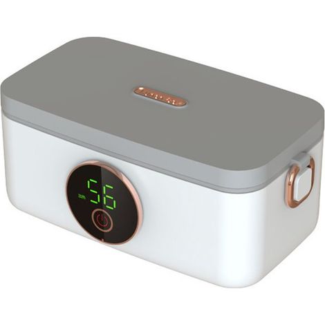 Fiambrera inalámbrica,revestimiento interior de acero inoxidable de 1 litro,con 5 ajustes de temporizador inteligentes (1/5)
