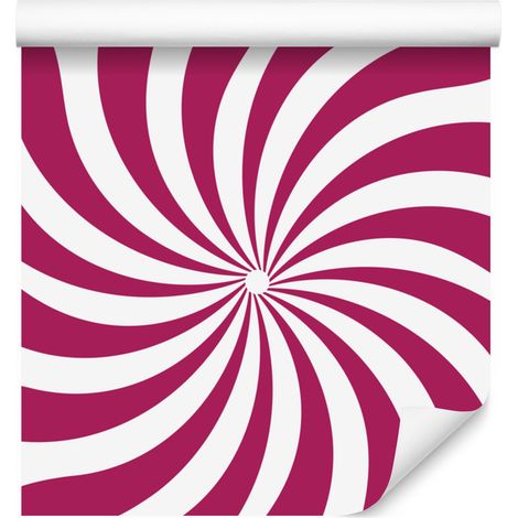 Hippie-Tapete, lila-weiß, lila Hintergrund, 50 x 1000 cm (1/5)