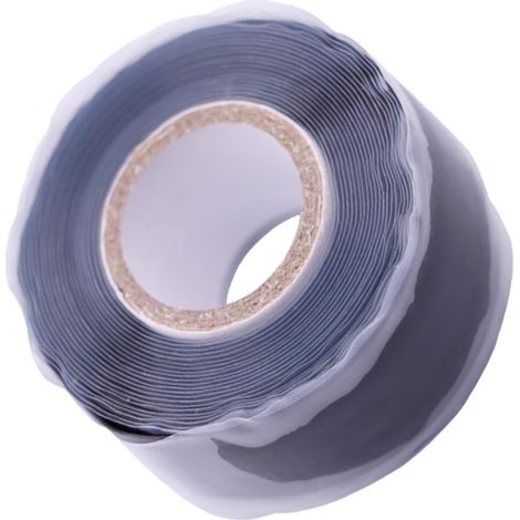 Cinta Reparadora de Fugas Manguera Negra 1 Rouleau Silicone (1/5)