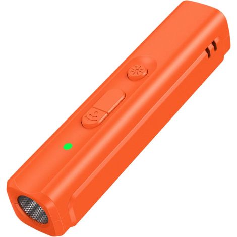 Filiyano-Répulsif ultrasonique pour chiens – Mini et portable, pour une utilisation intérieure et extérieure, orange (1/2)