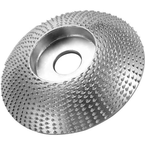 Meule bois meuleuse d'angle disque sculpture sur bois ponage disque en acier outil abrasif (1/5)