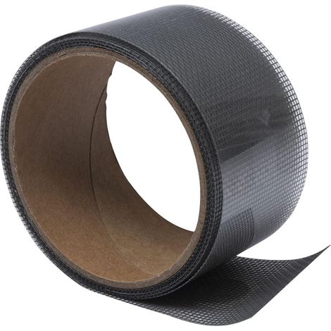 Graues Moskitonetz-Reparaturband 5 cm x 2 m – Einfache und dauerhafte Reparatur – für Jalousien und Moskitonetze – Robust und elegant (1/5)