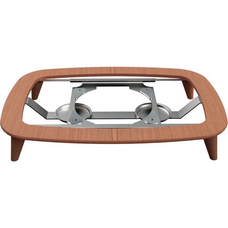 Support pour chafing dish GN 1/1 (aspect bois) 470x430x95 mm - VIRTUS
