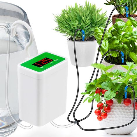 Arrosoir Automatique - Arrosoir à Goutte à Goutte Intelligent avec Minuterie et Batterie Intégrée - Pour Jardinage Intérieur et Extérieur - Capacité 20 à 50 L (1/5)