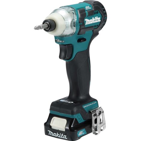 MAKITA TD111DSAE Atornillador de impacto a batería 12Vmax CXT BL 1/4" (2 baterías y cargador) (1/5)