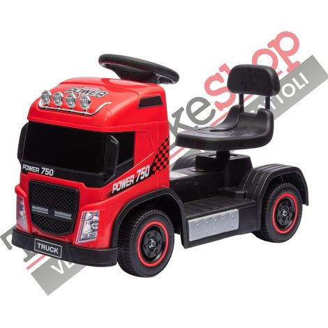 Camion Elettrico Per Bambini SMALL TRUCK 6V -Rosso (1/5)